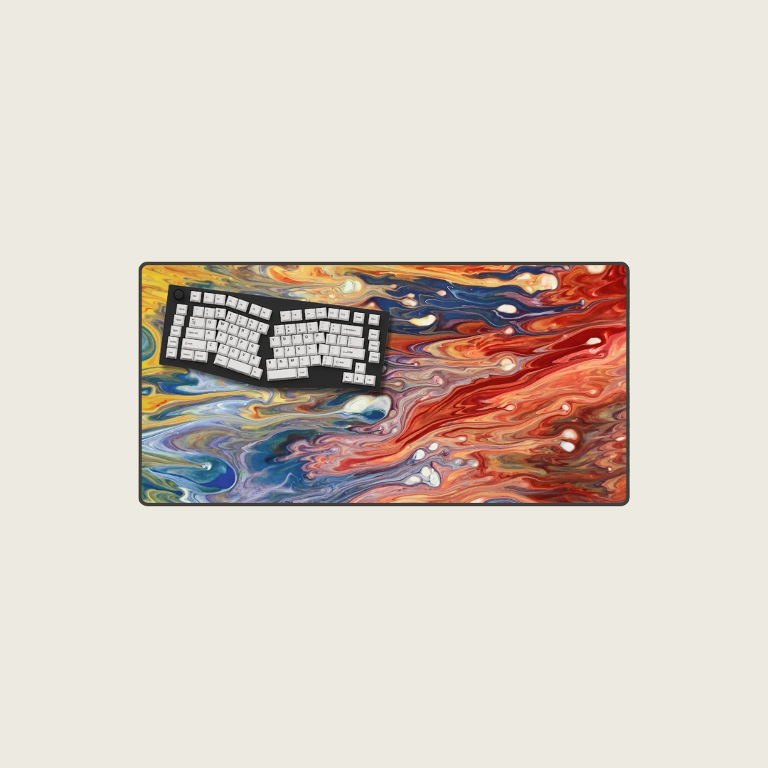 Mercury Mist - Swirl Mouse Pads