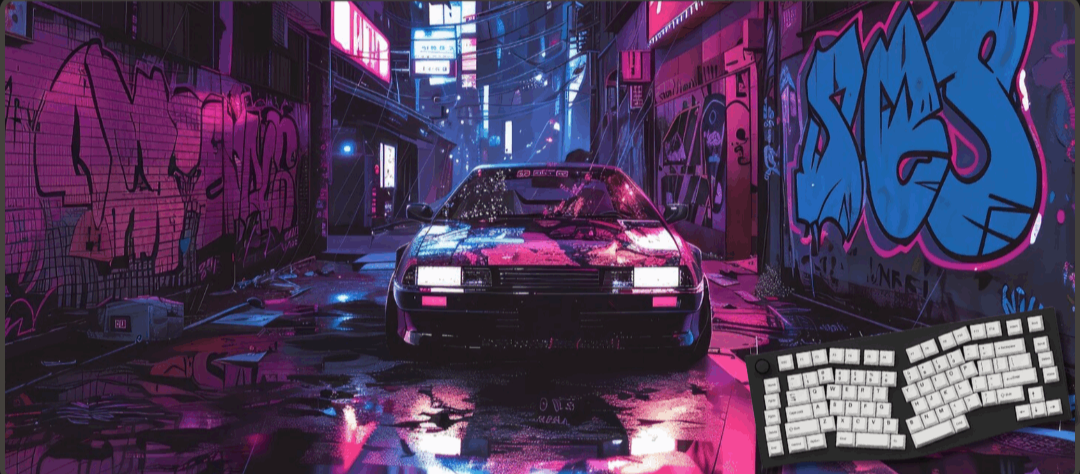 DMC Phantom - Car Mouse Pads