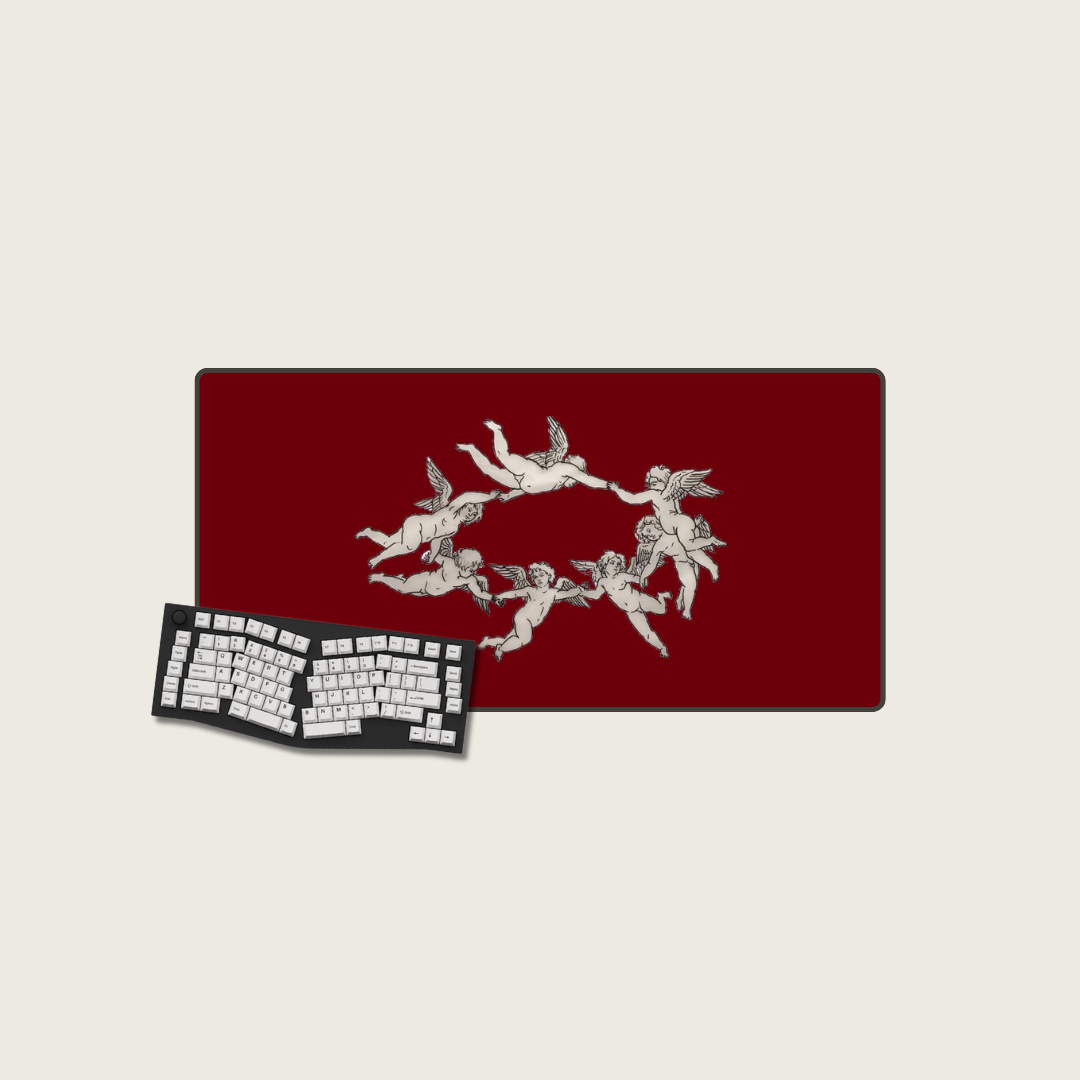 Bound by Wrath - Valentine's Mouse Pads