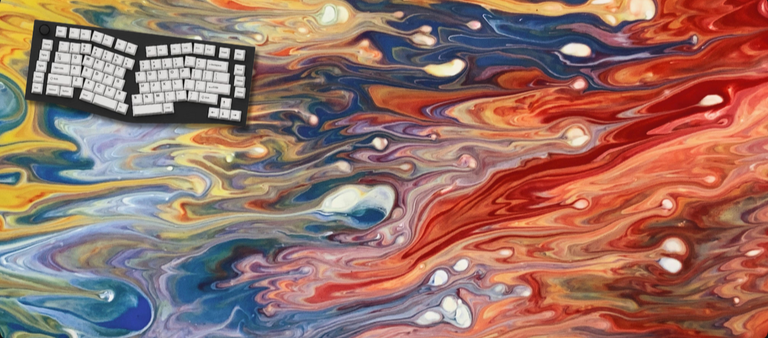 Mercury Mist - Swirl Mouse Pads