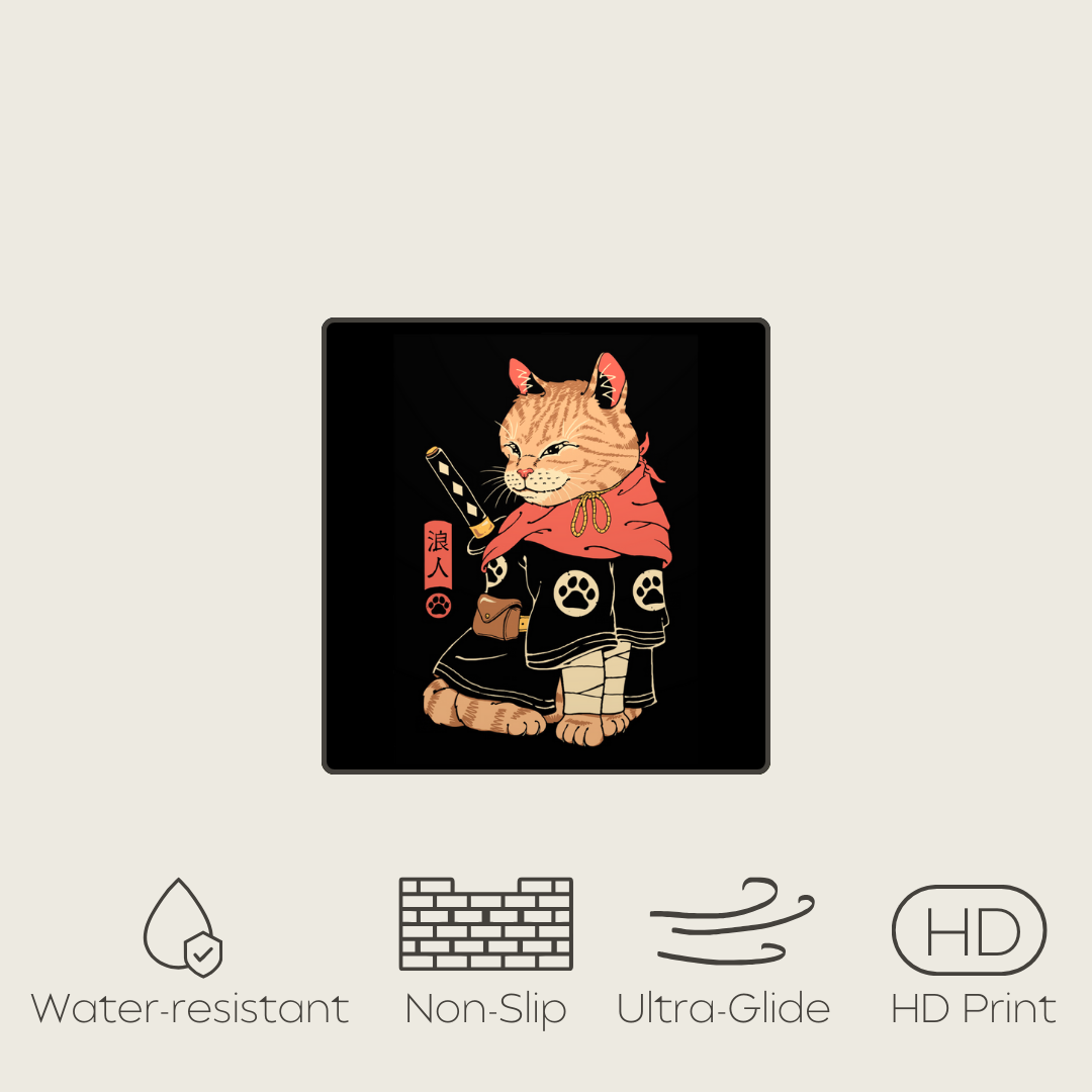 Quickstep - Ninja Cat Mouse Pads