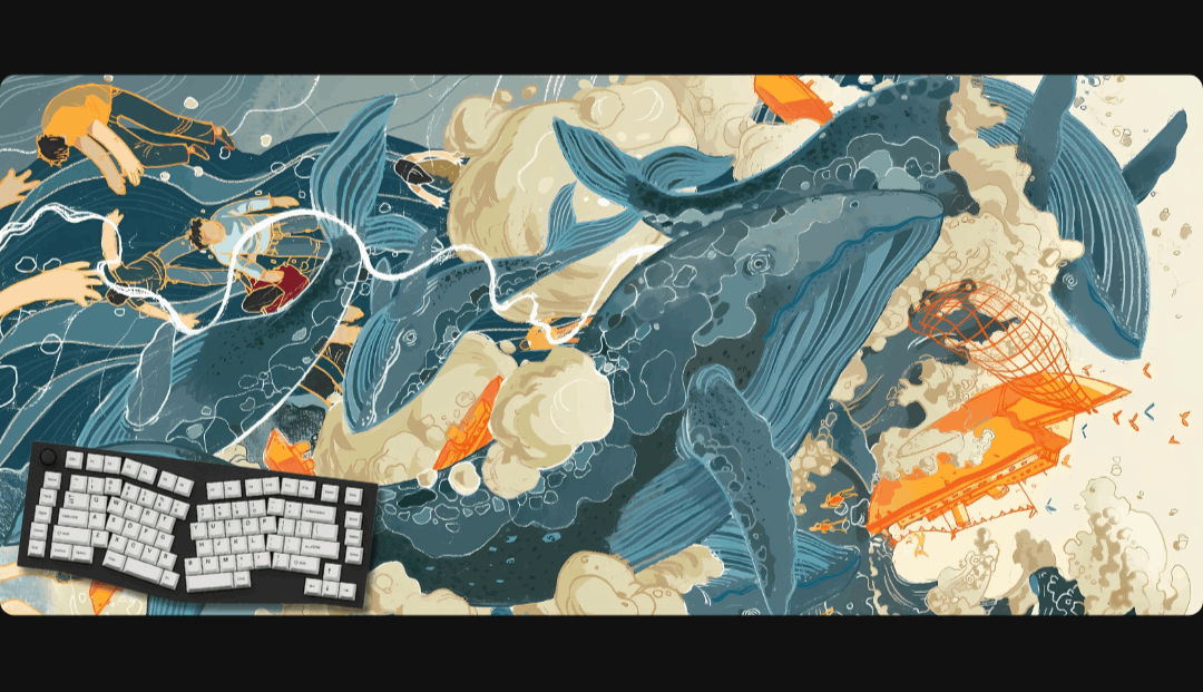Whale Riders - Legends Mouse Pads