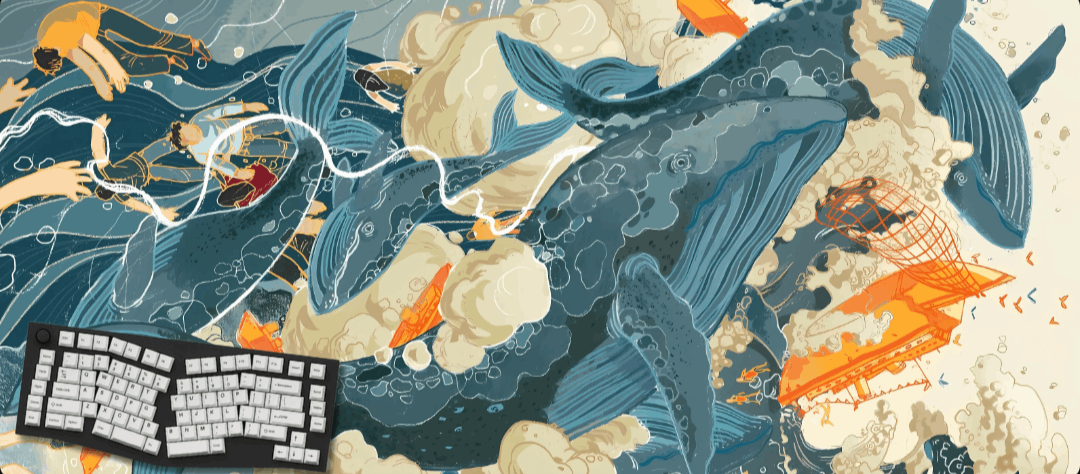 Whale Riders - Legends Mouse Pads