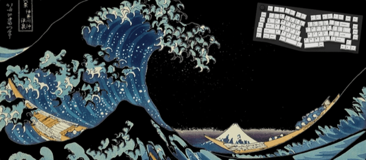 Abyss Wave - Great Wave Mouse Pads