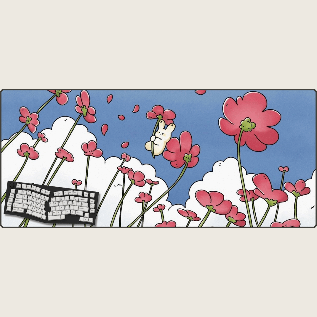 Floral Fest - Dream Landscape Mouse Pads