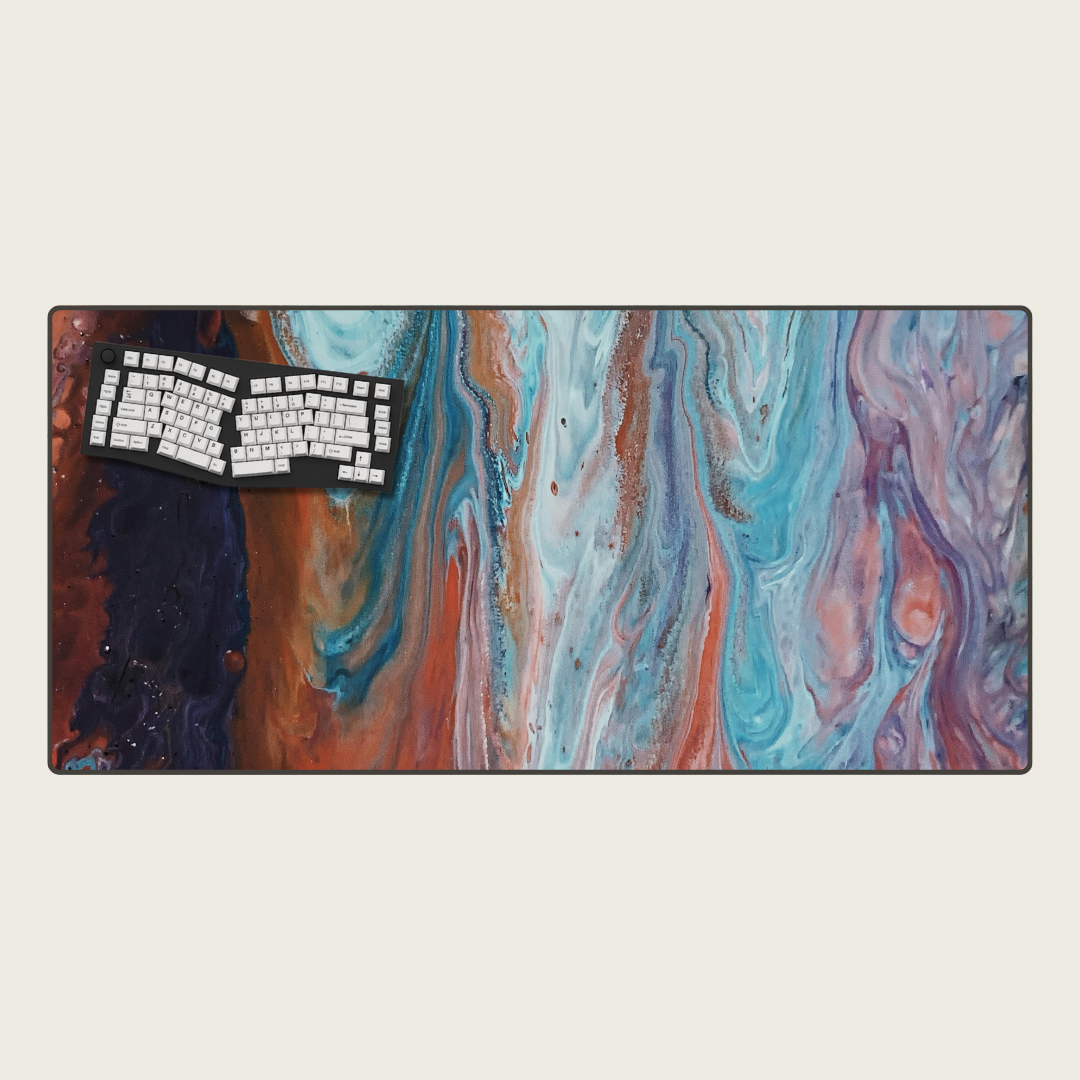 Gilded Jupiter - Swirl Mouse Pads