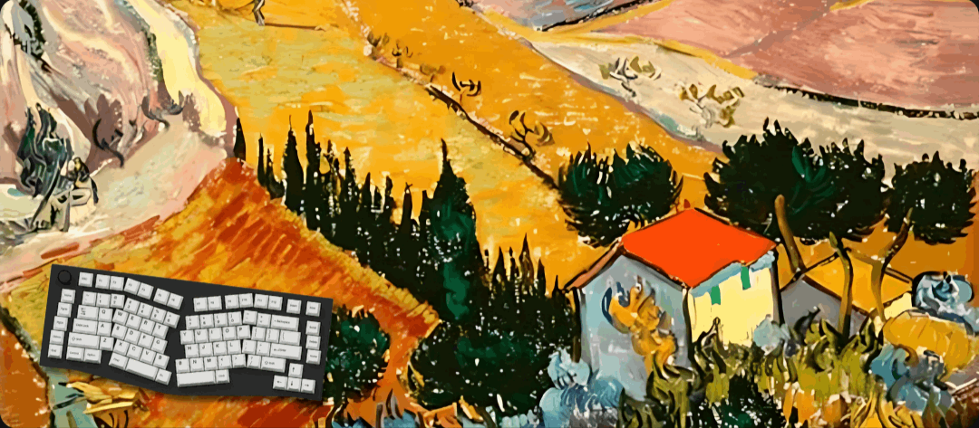 When in Auvers - Van Gogh Art Mouse Pads