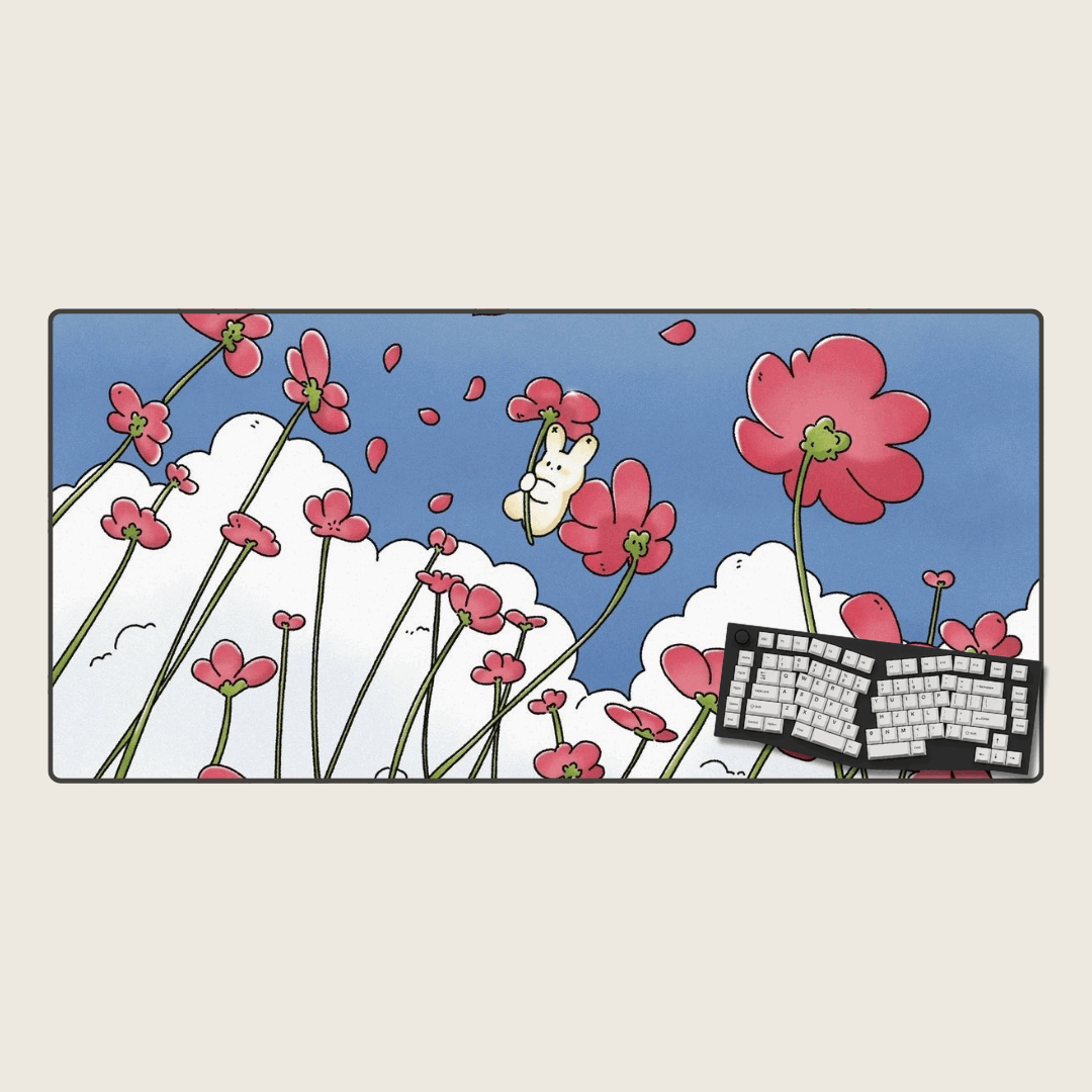 Floral Fest - Dream Landscape Mouse Pads