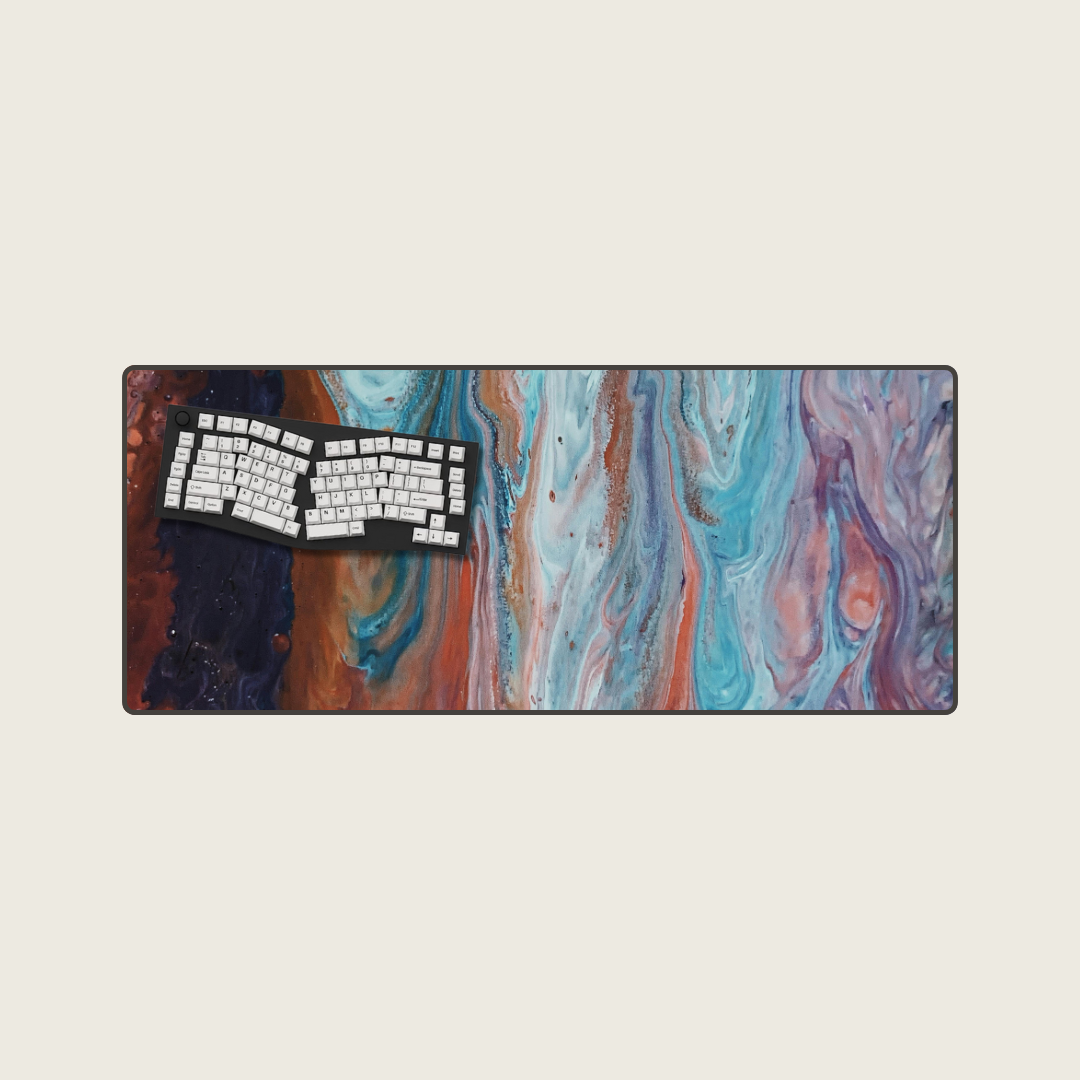 Gilded Jupiter - Swirl Mouse Pads