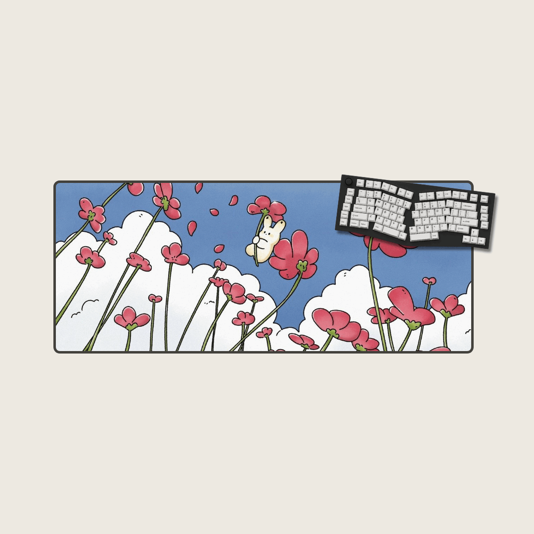 Floral Fest - Dream Landscape Mouse Pads