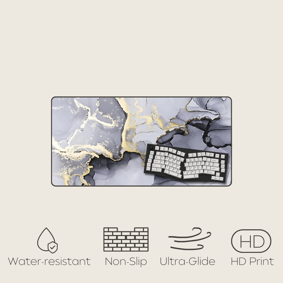 Onyx - Marble Mouse Pads