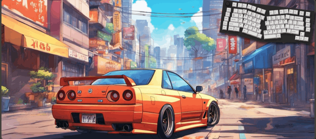 Sunny Shibuya - Car Mouse Pads