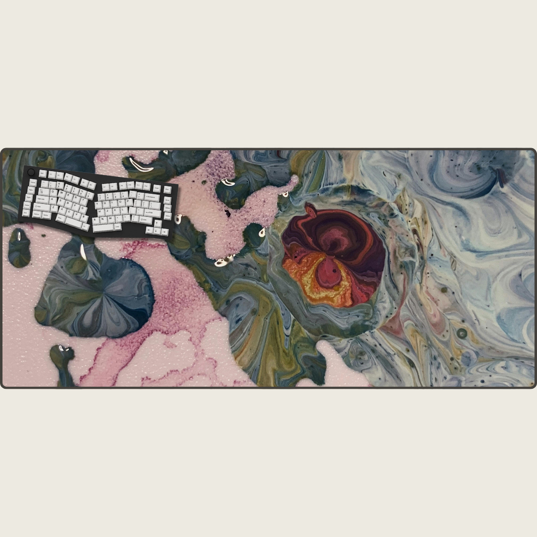Gaia Glow - Swirl Mouse Pads