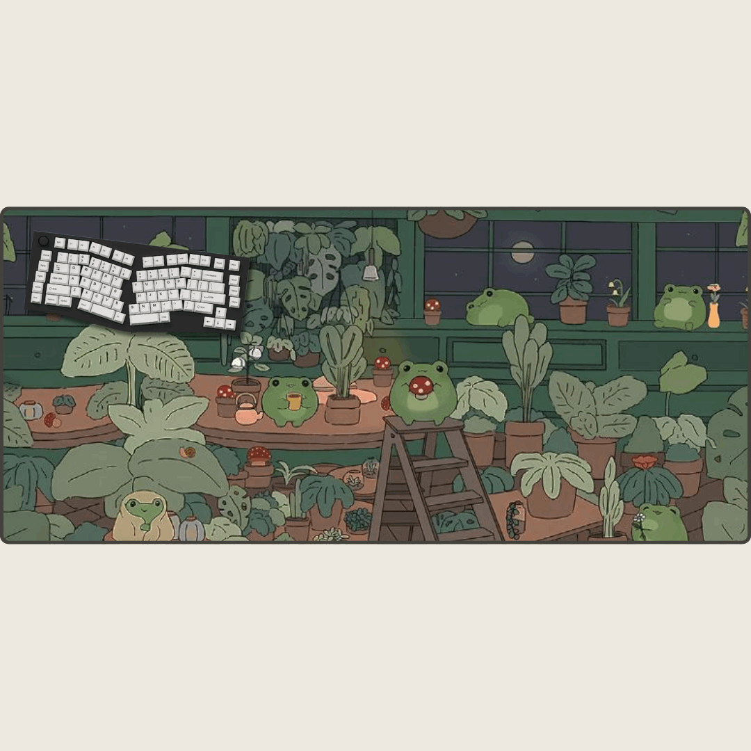Leapin' Leaves - Dream Landscape Mouse Pads