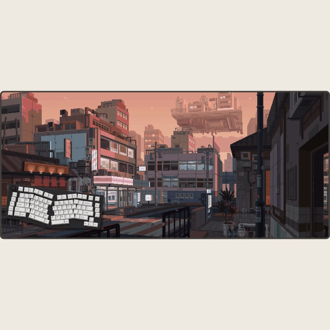 Urban Umber - Cityscape Mouse Pads