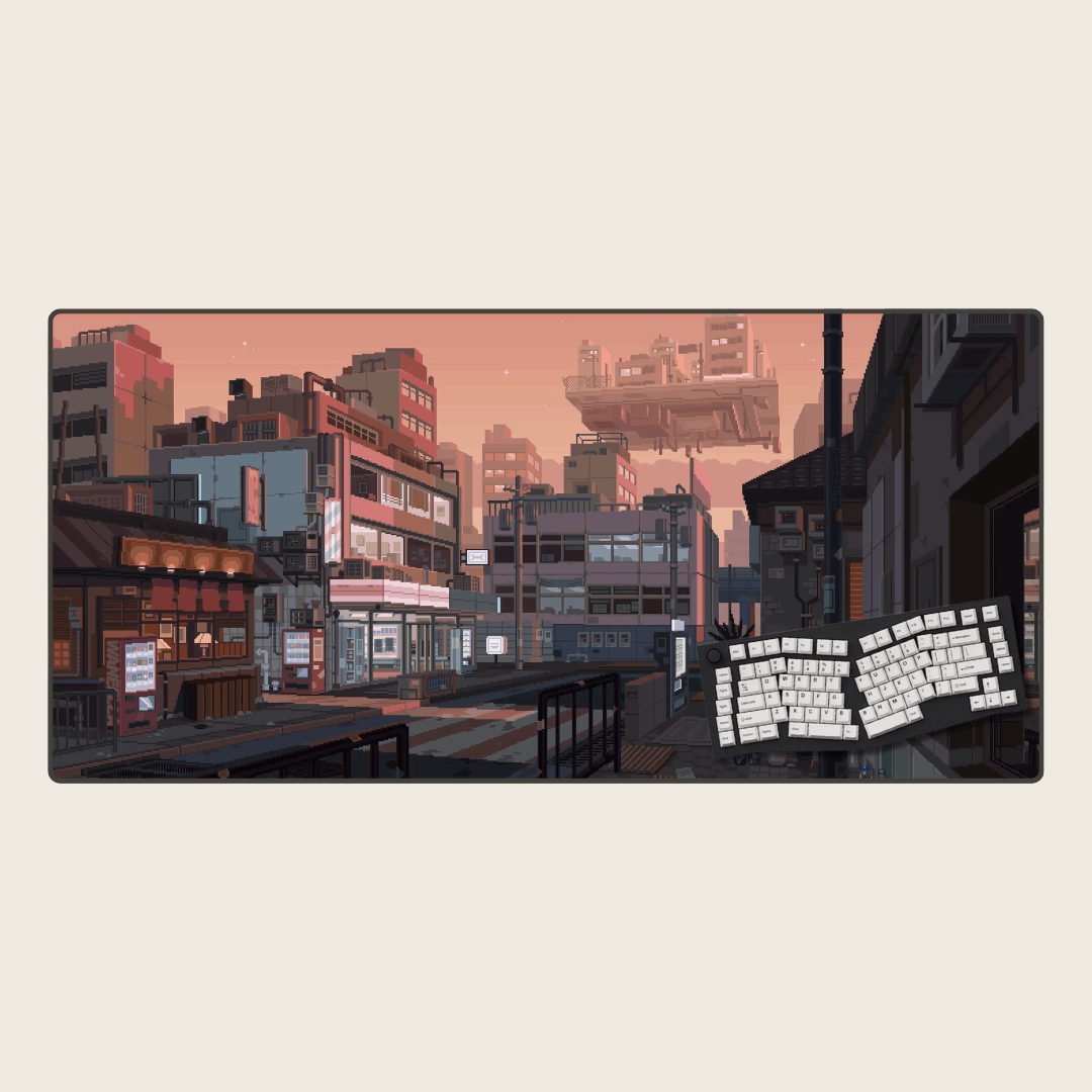 Urban Umber - Cityscape Mouse Pads