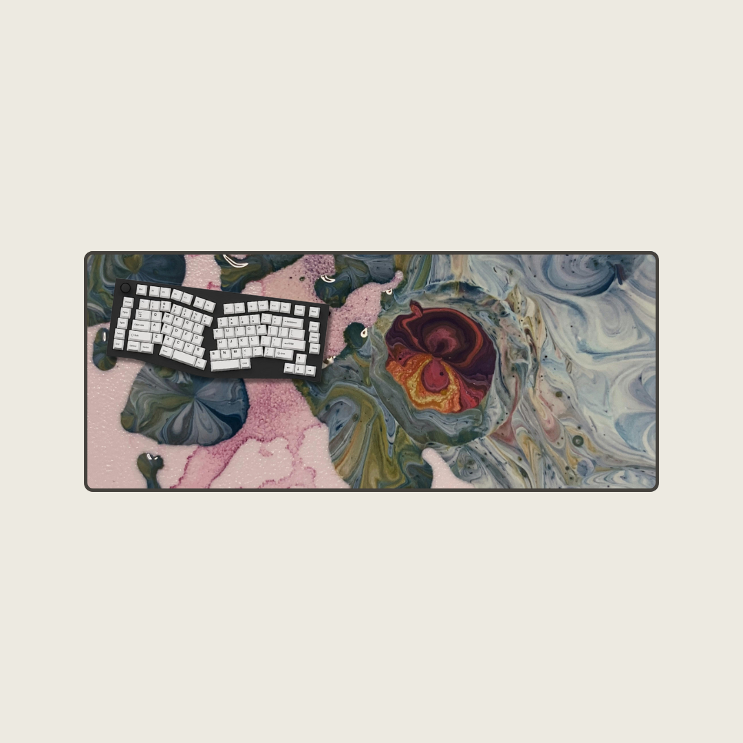 Gaia Glow - Swirl Mouse Pads