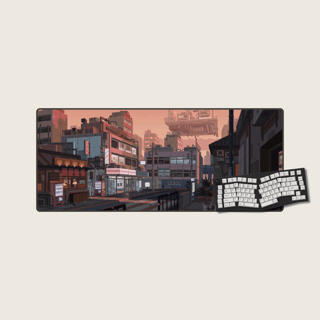 Urban Umber - Cityscape Mouse Pads