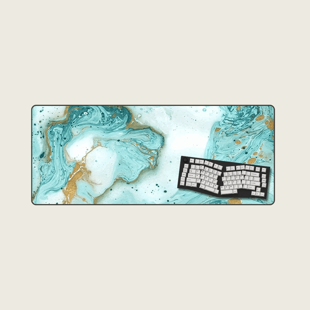 Larimar - Marble Mouse Pads