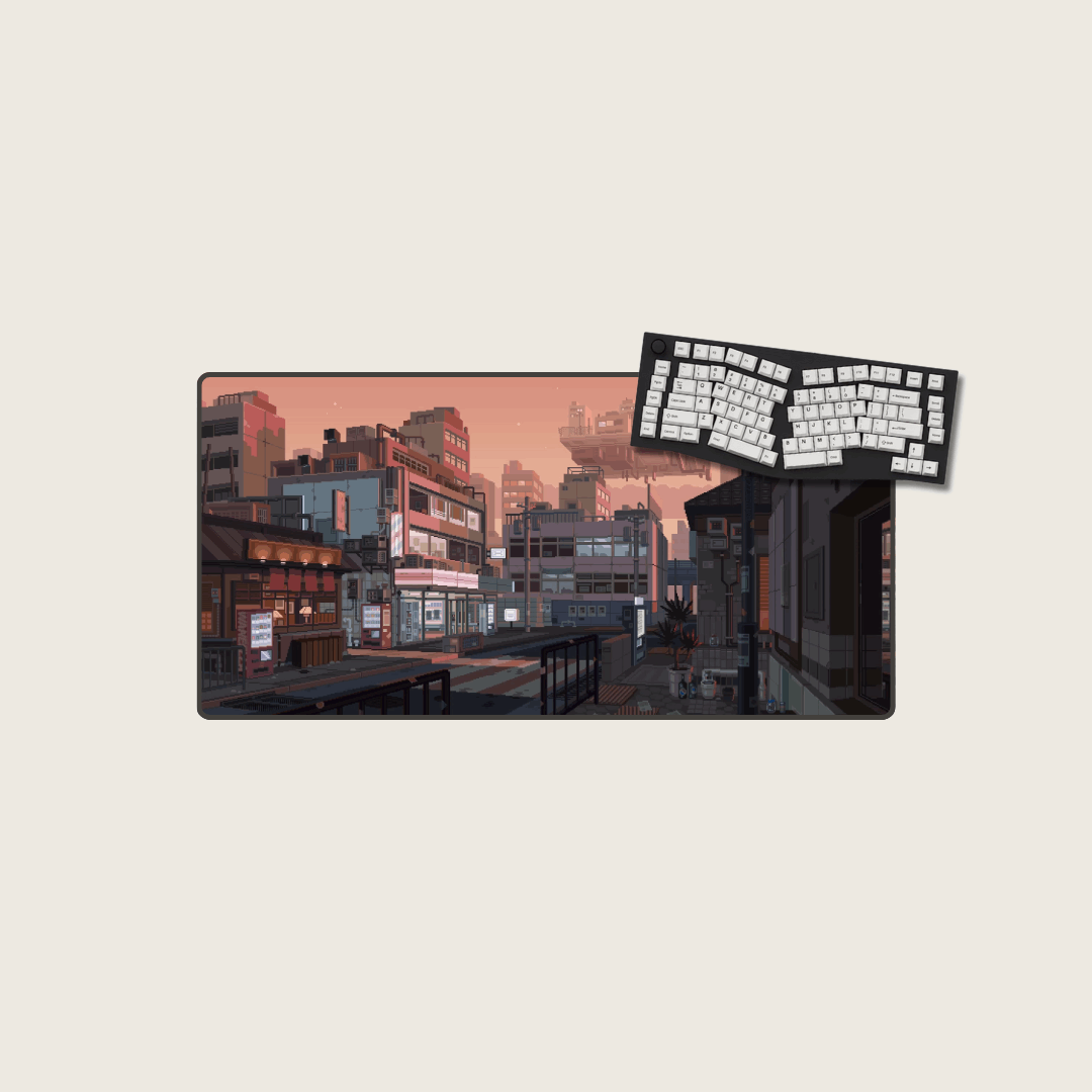 Urban Umber - Cityscape Mouse Pads