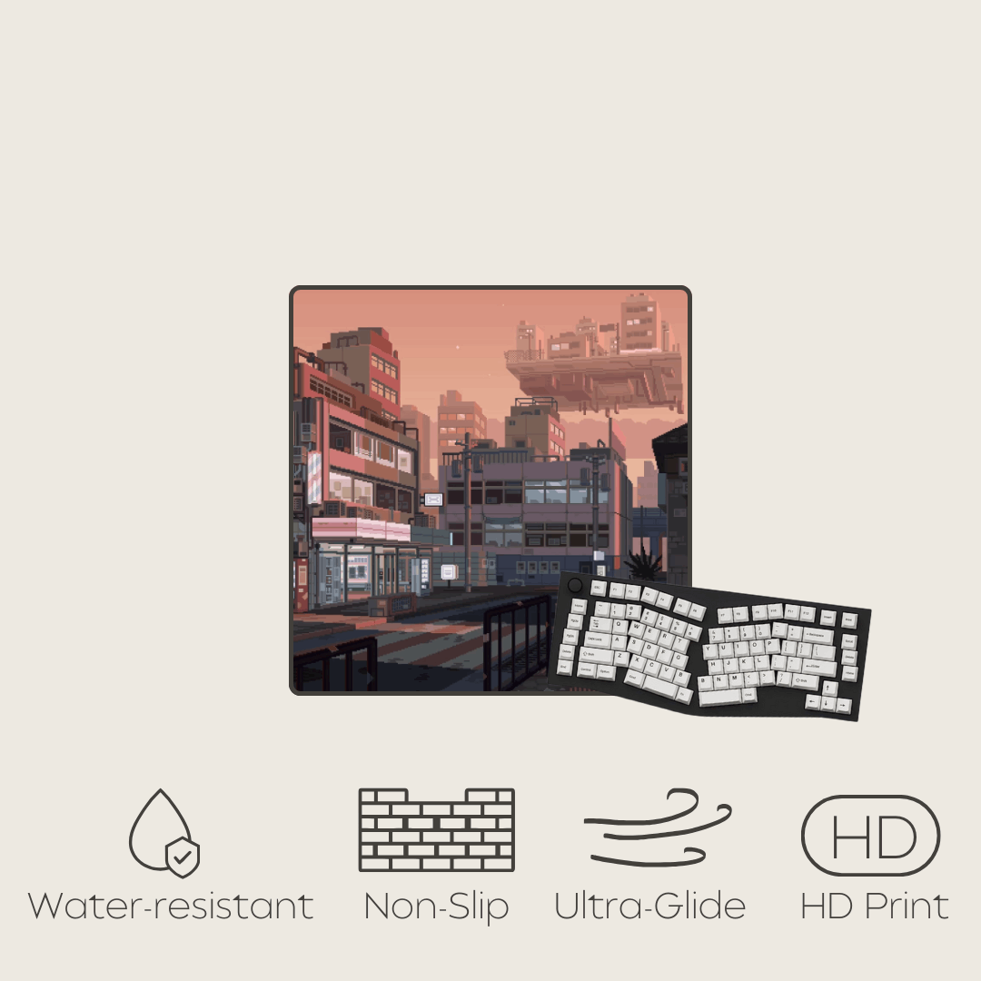 Urban Umber - Cityscape Mouse Pads