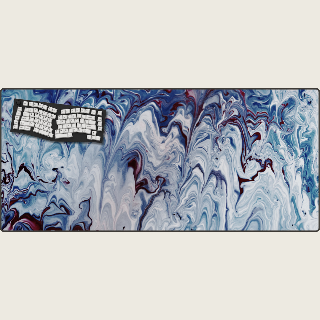 Midnight Neptune - Swirl Mouse Pads