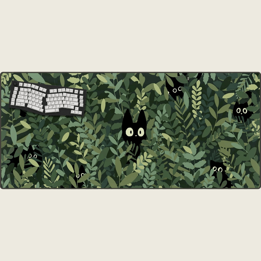 Leafy Lookout - Dream Landscape Mouse Pads