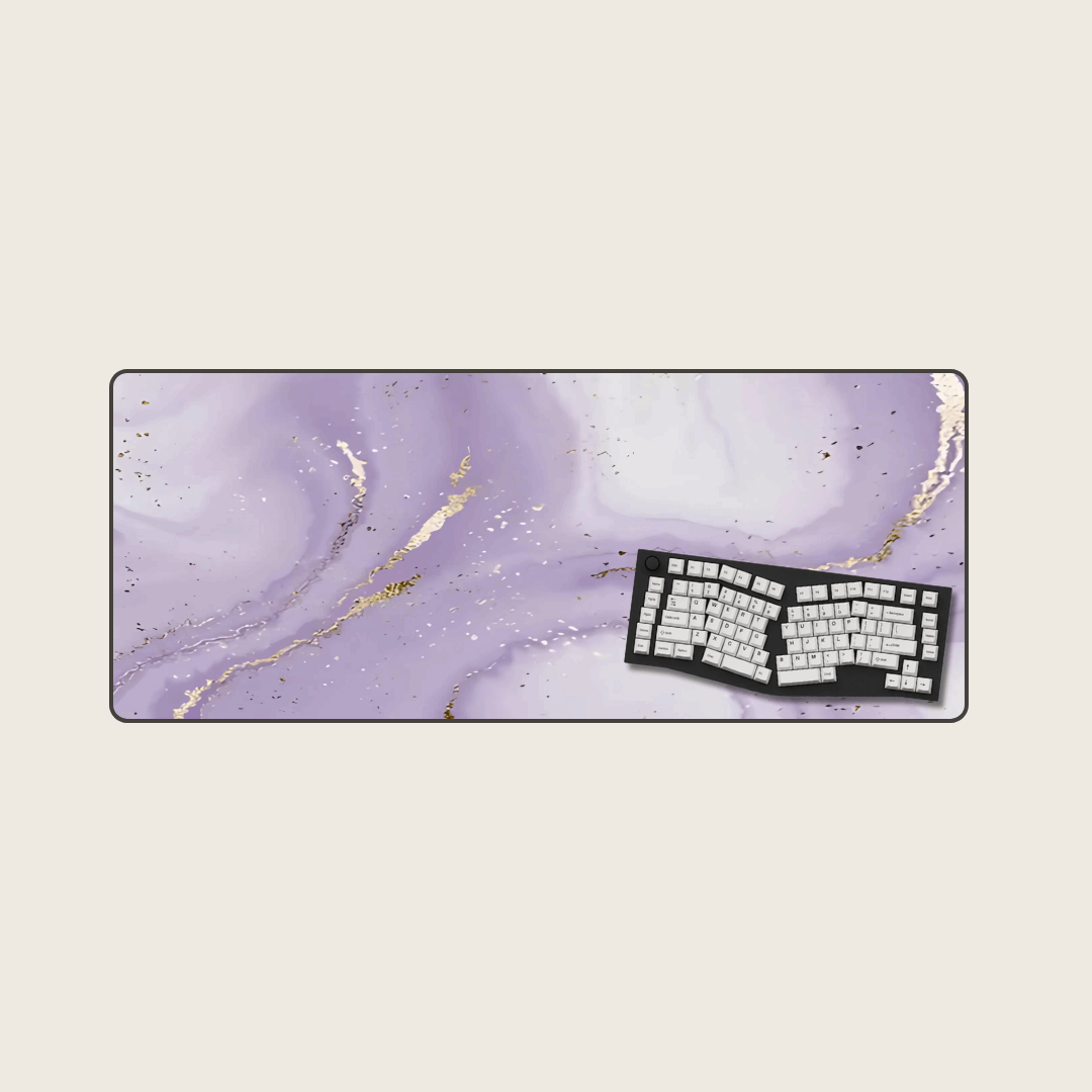 Amethyst - Marble Mouse Pads