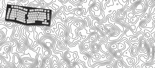 Isotherm - Topographic Mouse Pads