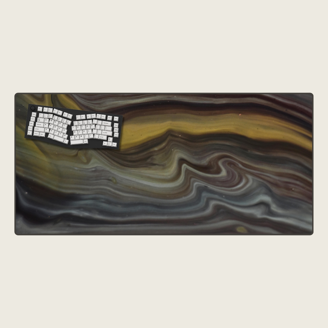 Stellar Saturn - Swirl Mouse Pads