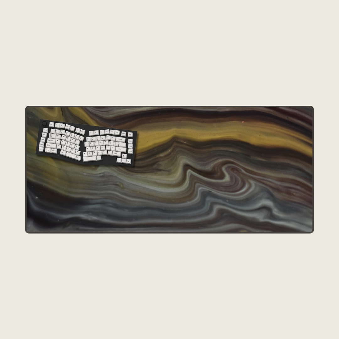 Stellar Saturn - Swirl Mouse Pads