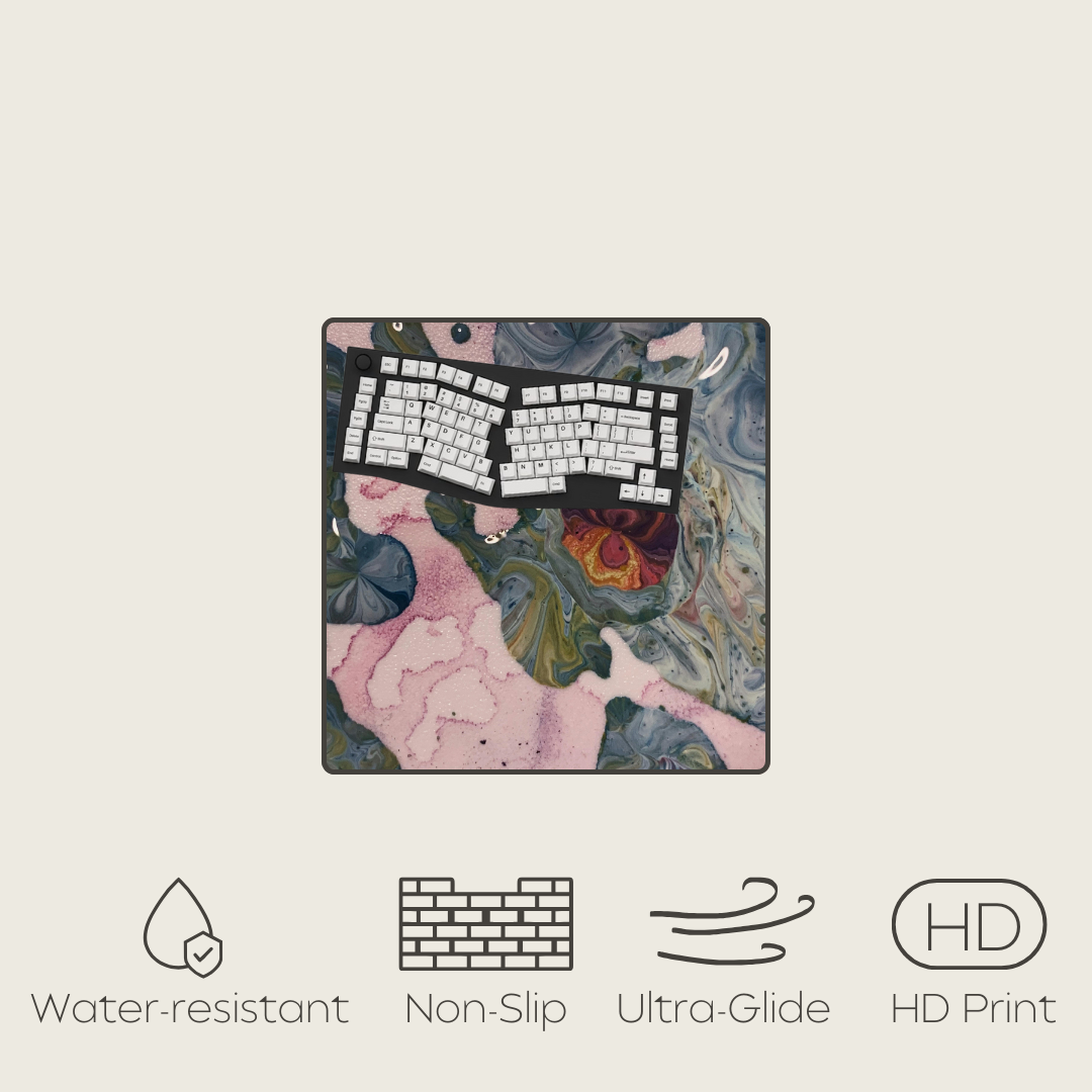 Gaia Glow - Swirl Mouse Pads