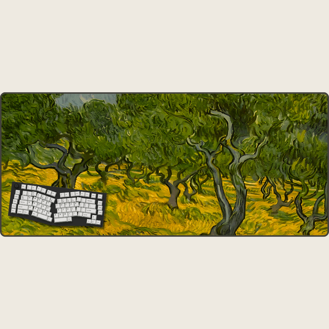 Olive Grove - Van Gogh Art Mouse Pads