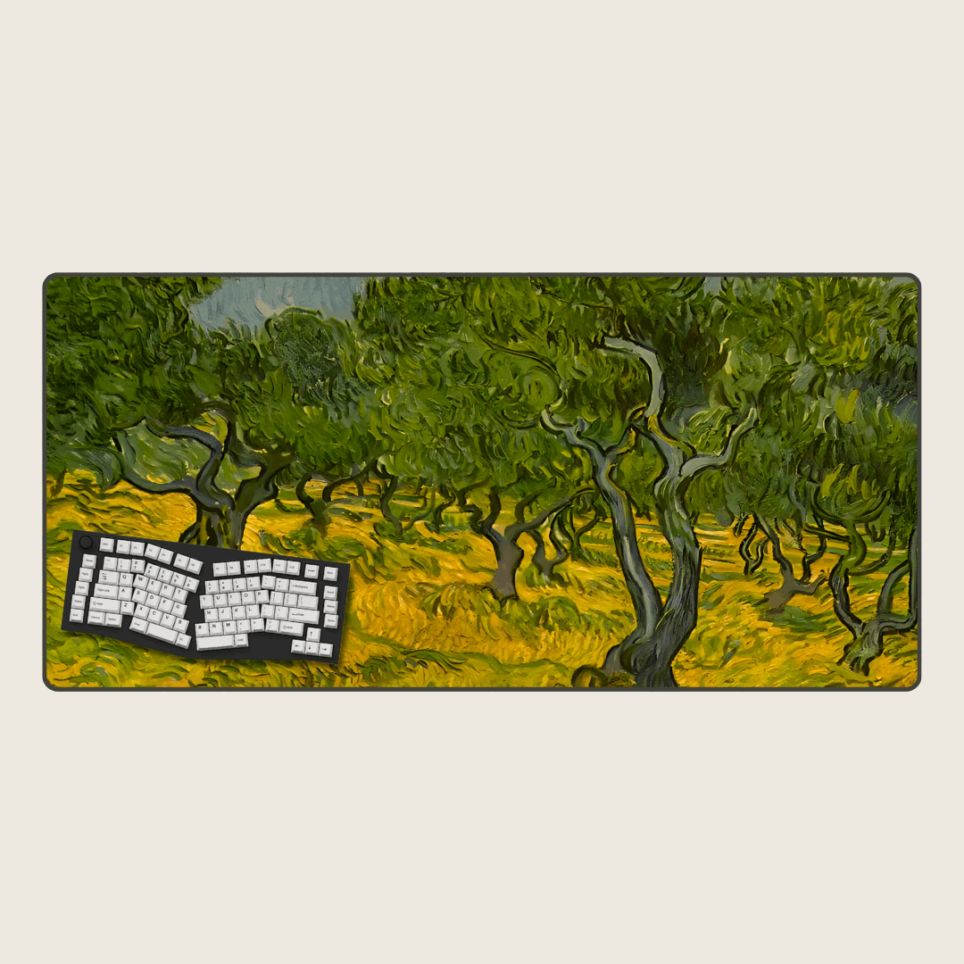 Olive Grove - Van Gogh Art Mouse Pads