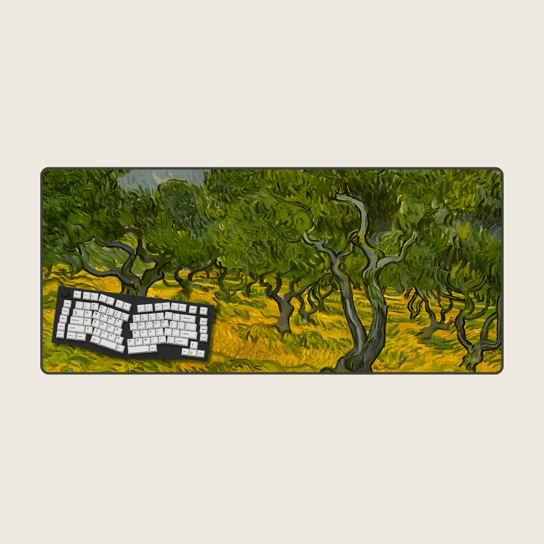 Olive Grove - Van Gogh Art Mouse Pads