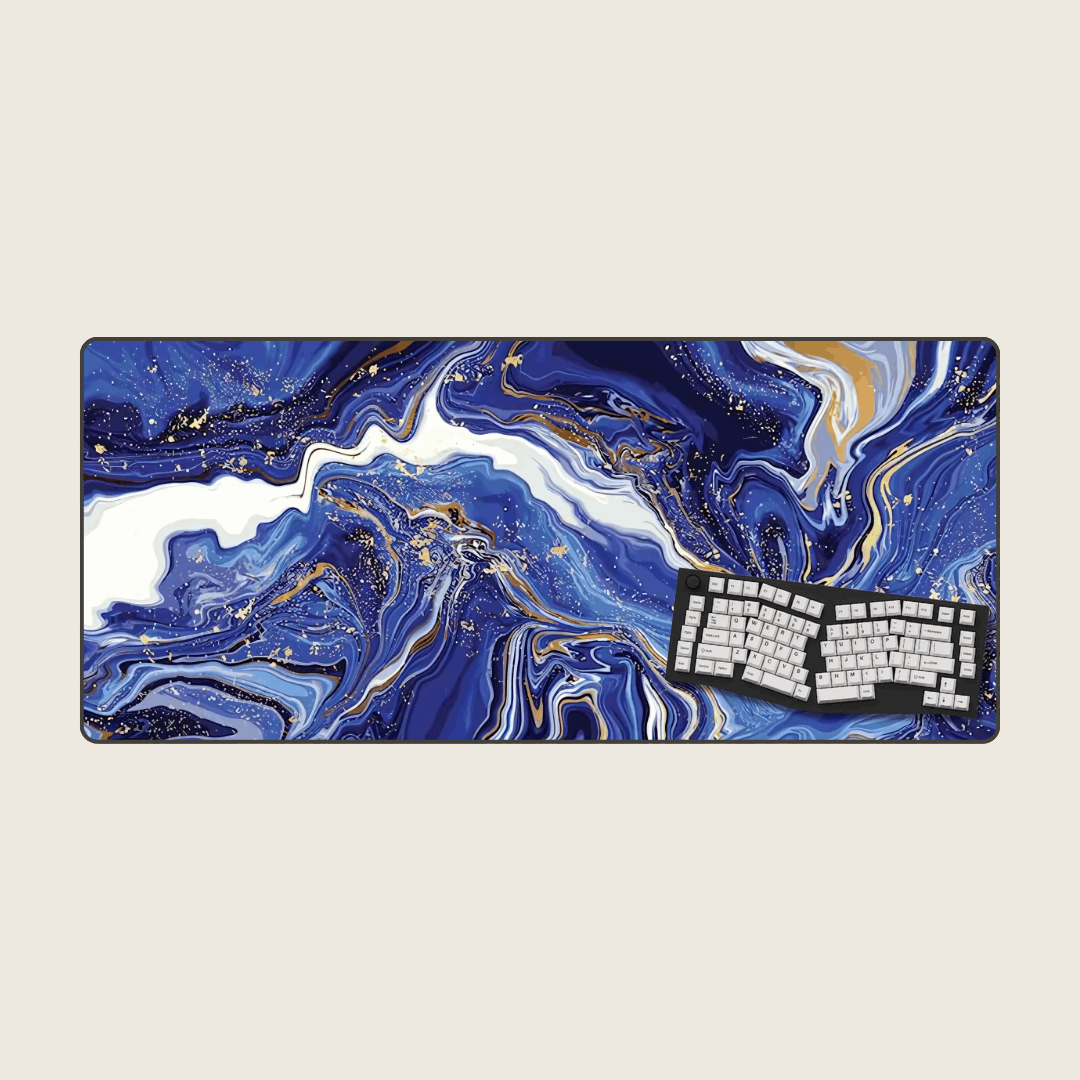 Lapis - Marble Mouse Pads