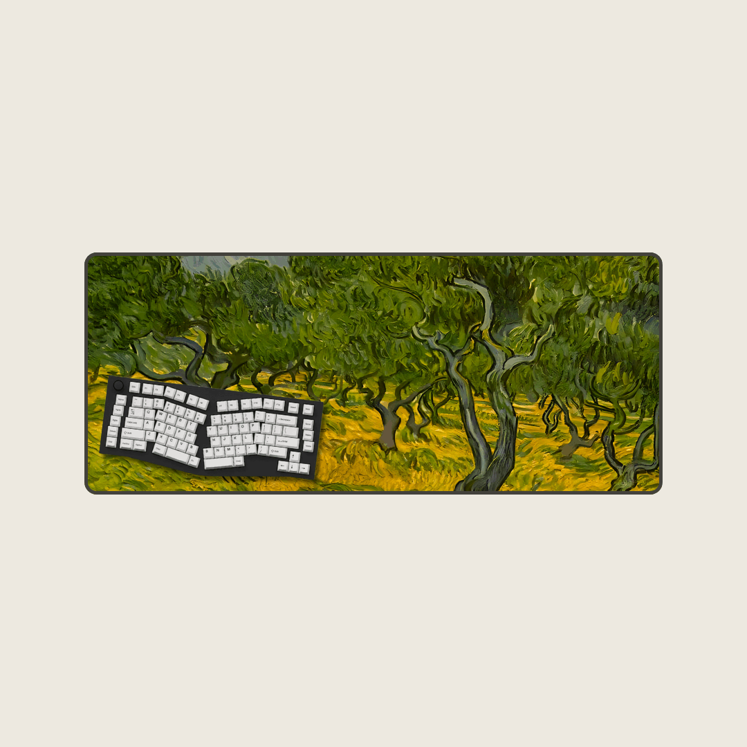 Olive Grove - Van Gogh Art Mouse Pads