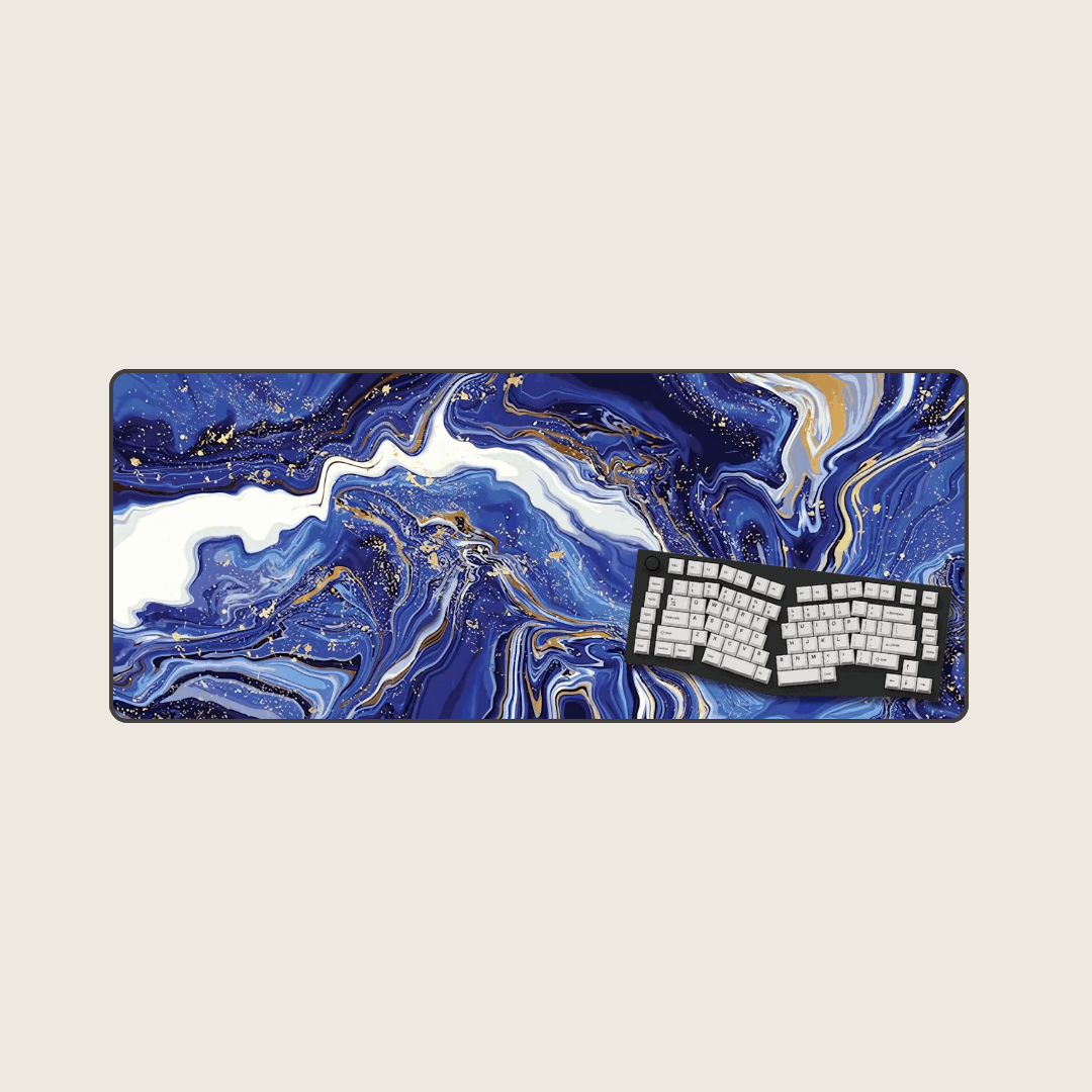 Lapis - Marble Mouse Pads