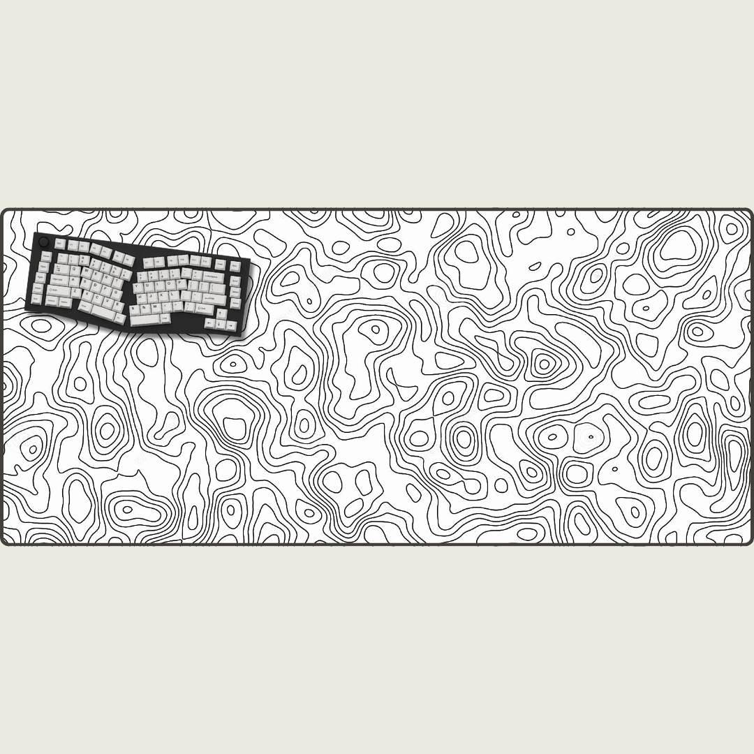 Isotherm - Topographic Mouse Pads