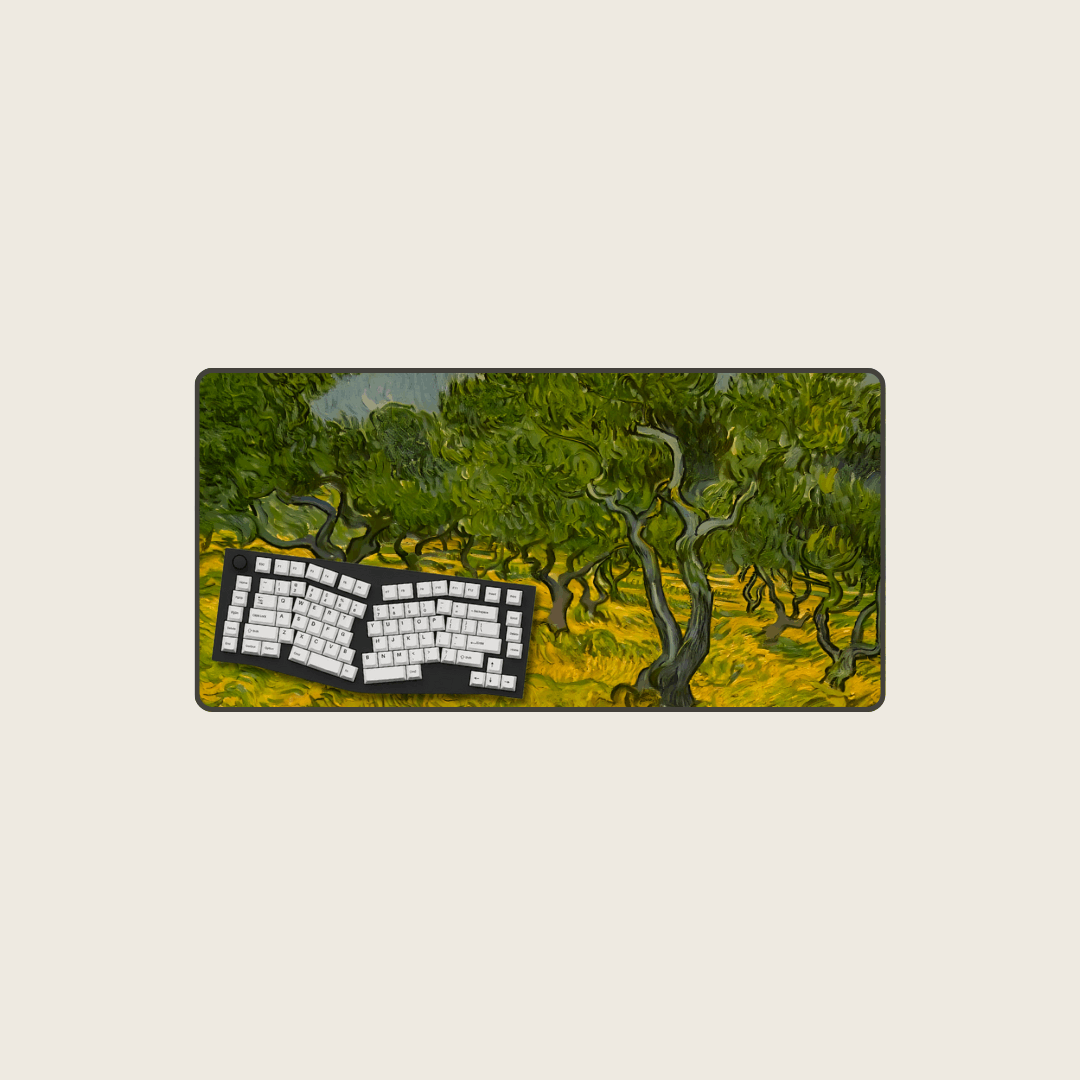 Olive Grove - Van Gogh Art Mouse Pads