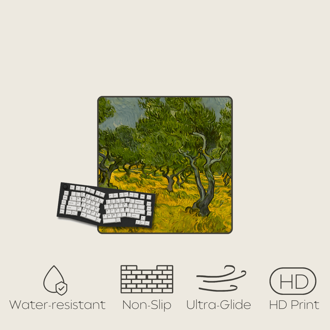 Olive Grove - Van Gogh Art Mouse Pads