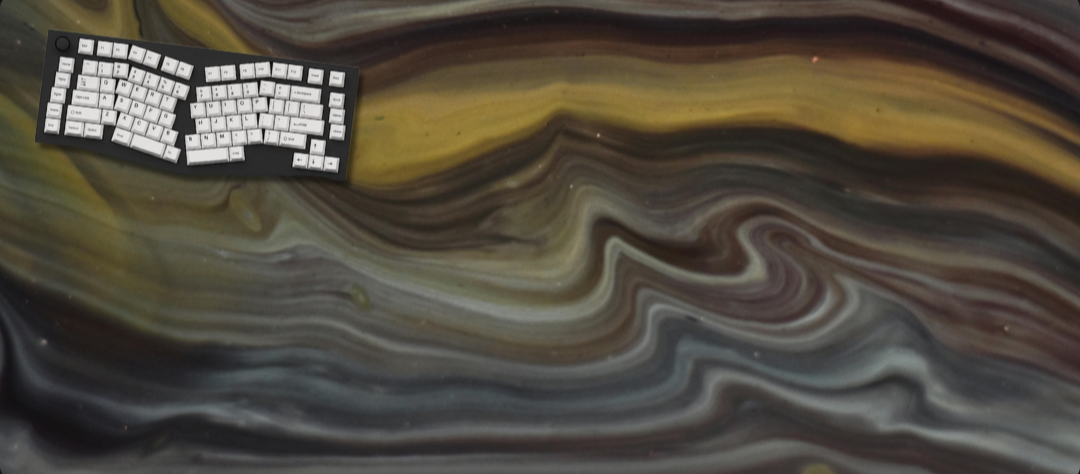 Stellar Saturn - Swirl Mouse Pads