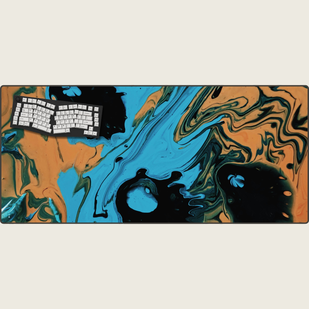 Titania Sphere - Swirl Mouse Pads