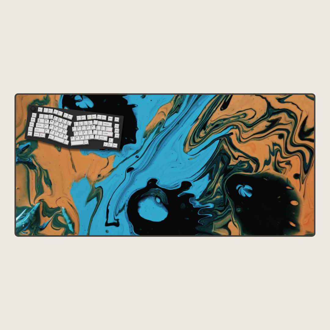 Titania Sphere - Swirl Mouse Pads