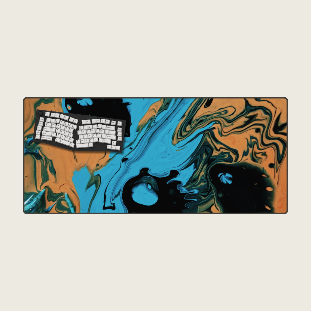 Titania Sphere - Swirl Mouse Pads