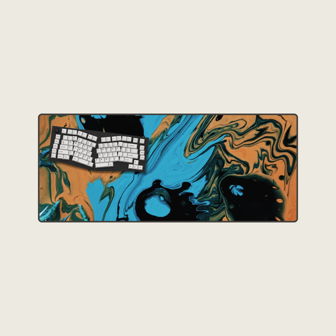 Titania Sphere - Swirl Mouse Pads