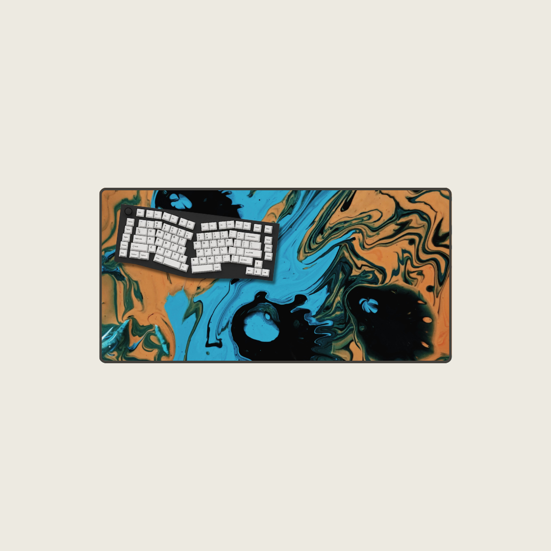Titania Sphere - Swirl Mouse Pads