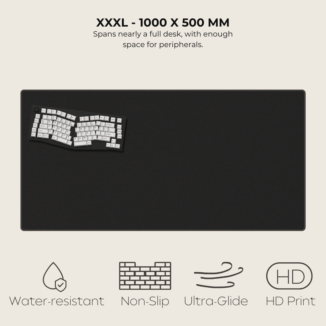 Black-Solid-Colours-Mouse-Pads