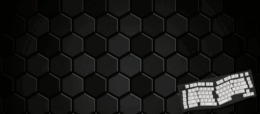 Carbon Fibre Hexagonal Mouse Pad