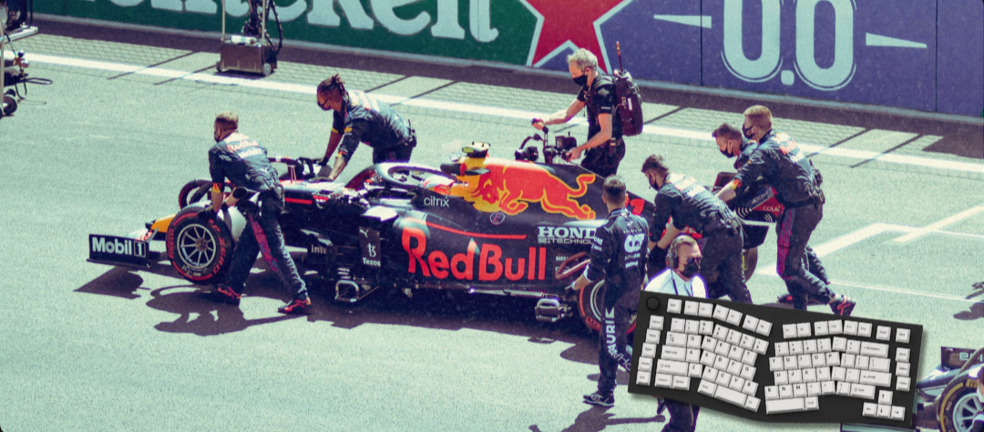 Red Bull RB16B - F1 Racing Mouse Pads